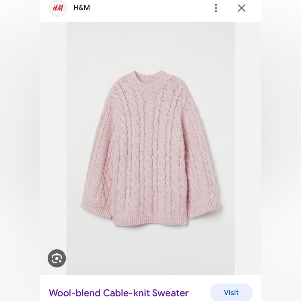 ISO!!!!! H&M PINK KNIT